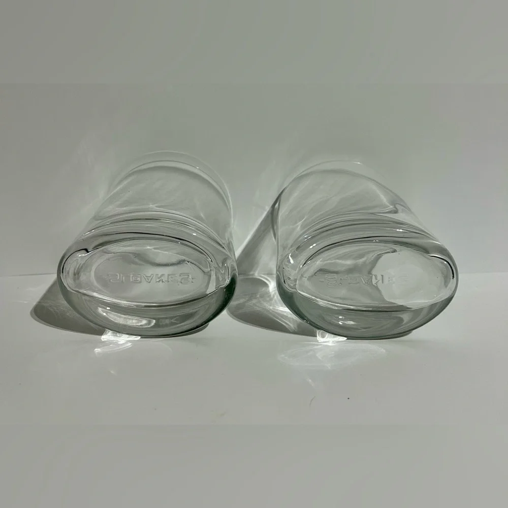 Reed & Barton Sloane Oval Bottom Round Top Lowball Old Fashioned Bar Glasses 2